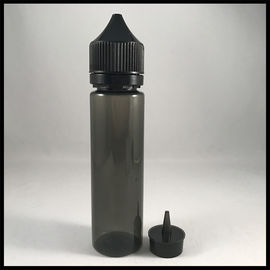 Китай Черная бутылка 60мл единорога гориллы, прочная круглая бутылка единорога любимца с крышкой поставщик