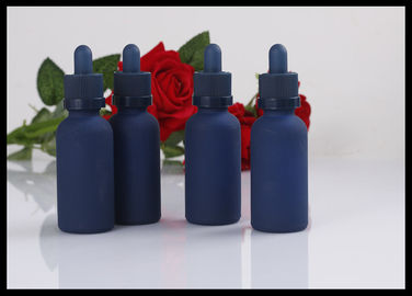 Китай Бутылки Чильдпрооф ароматерапии крышки стеклянные, бутылки синего стекла 30мл для эфирных масел поставщик