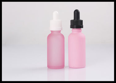 Китай Розовый размер стеклянных бутылок эфирного масла духов подгонянный с Чильдпрооф крышкой поставщик