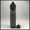 Черная бутылка 60мл единорога гориллы, прочная круглая бутылка единорога любимца с крышкой поставщик