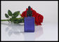 Цвет стеклянных бутылок эфирного масла тонкого угольника голубой штейновый для упаковки духов поставщик