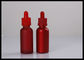 Мини экран стеклянных бутылок эфирного масла замороженный красным цветом печатая крышки Логол Чильдпрооф поставщик
