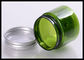 Зеленая пустая сливк стороны раздражает 50Г емкость, пластиковые косметические контейнеры с крышками поставщик