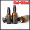 Насос черноты бутылки капельницы эфирного масла цвета Брауна стеклянный для косметического лосьона поставщик