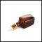 капельница эфирного масла квадрата 30мл Брауна разливает янтарные стеклянные контейнеры по бутылкам ароматерапии поставщик