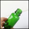 Зеленое утверждение контейнера 30мл ТУВ капельницы стеклянных бутылок эфирного масла косметическое поставщик