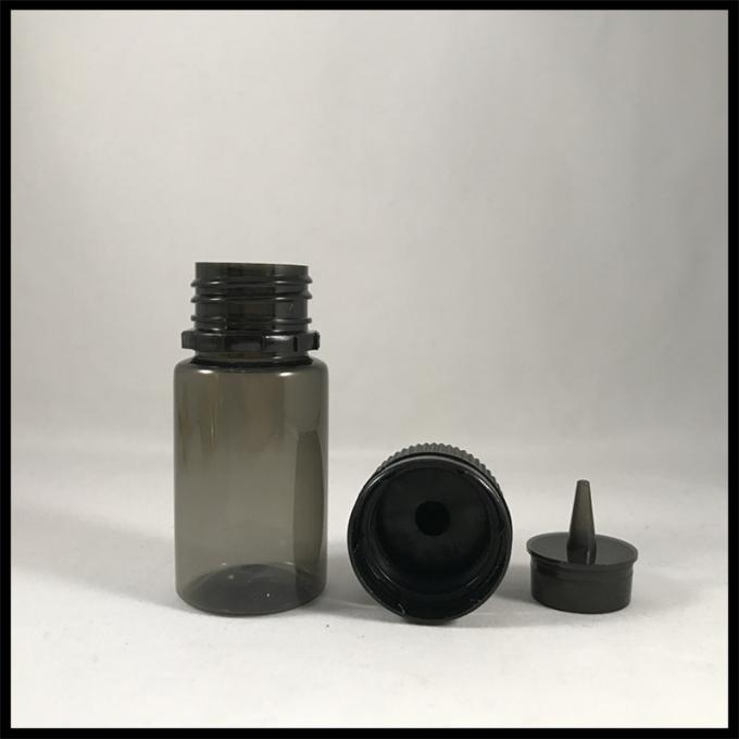Черные прозрачные бутылки любимца 30мл, изготовленная на заказ пластиковая капельница 30мл разливают большую часть по бутылкам