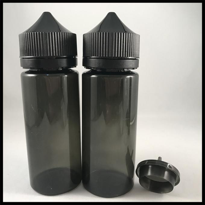 Черная капельница единорога разливает 120мл по бутылкам для здоровья и безопасности пара жидкостных нетоксических