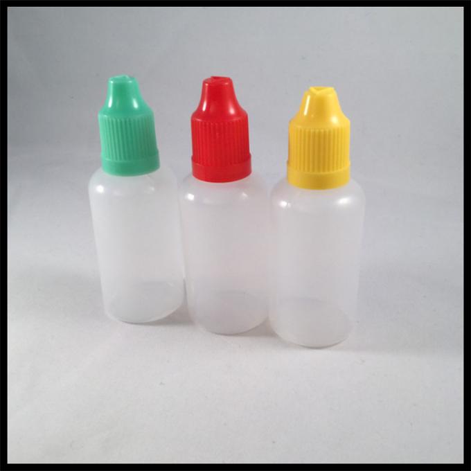 Чильдпрооф Лдпе бутылки капельницы 30мл, оптовые жидкостные небольшие пластиковые бутылки капельницы