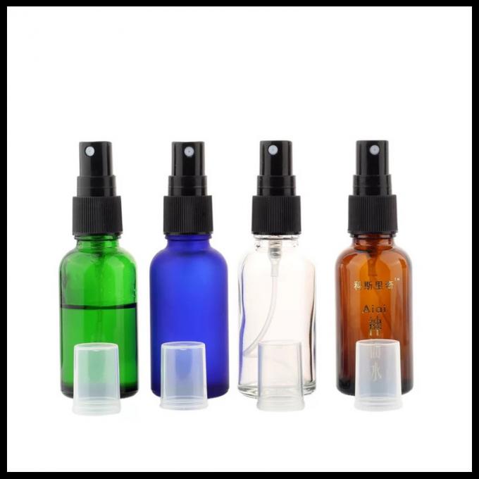 бутылка капельницы эфирного масла 30мл стеклянная с зеленым/ясным/янтарным/голубым цветом