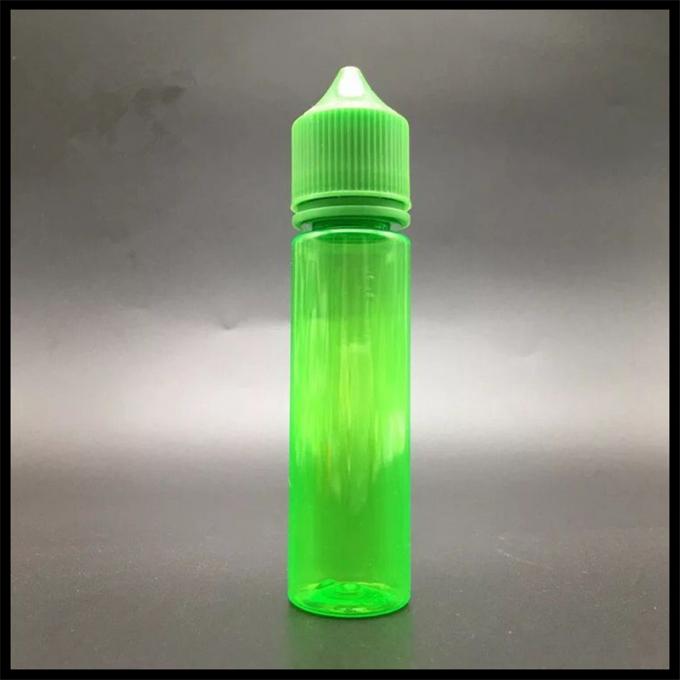 Пухлый бутылочный зеленый капельницы единорога 60мл пластиковый/оранжевый контейнер жидкости пара цвета