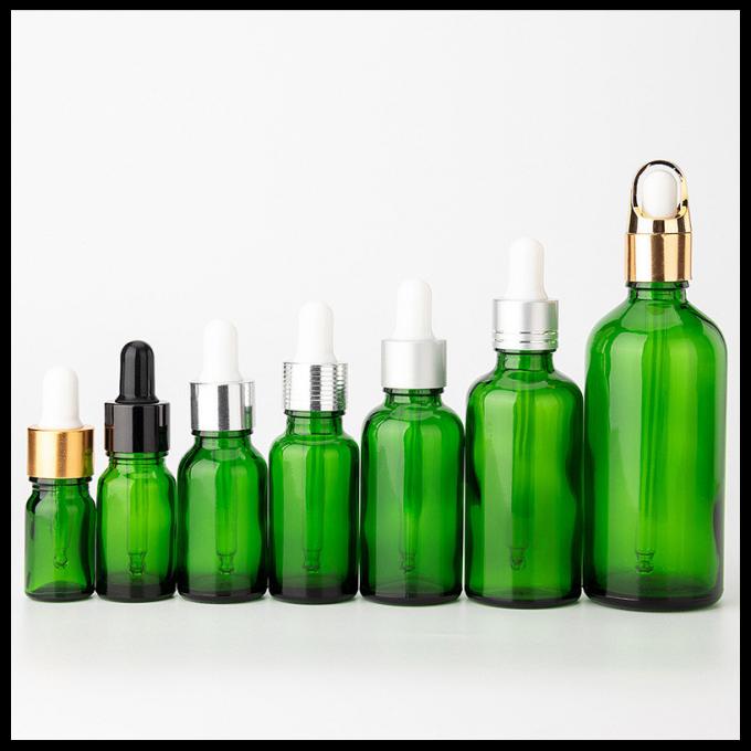 Прованское утверждение ТУВ завинчивой пробки доказательства трамбовки зеленого цвета стеклянных бутылок эфирного масла круглое